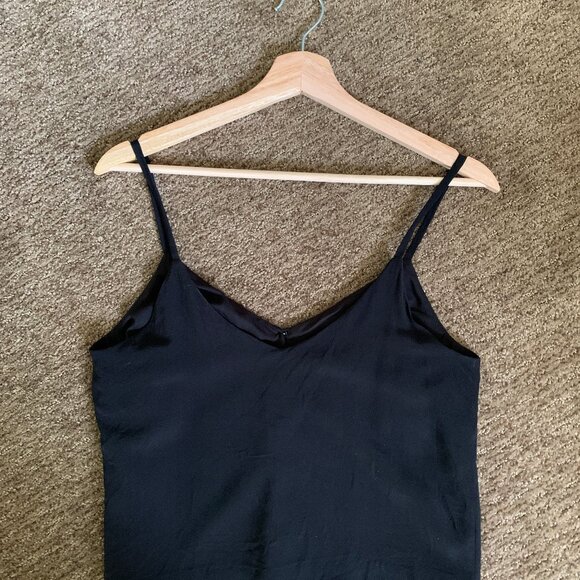 Madewell Silk Button-Down Cami Top - Picture 3 of 4